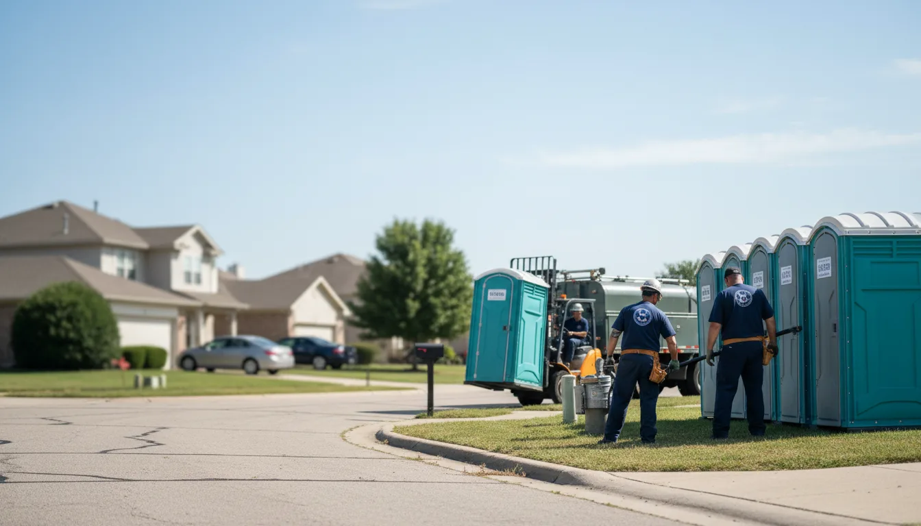 Porta Potty Rental in Harrisonville, NJ near me